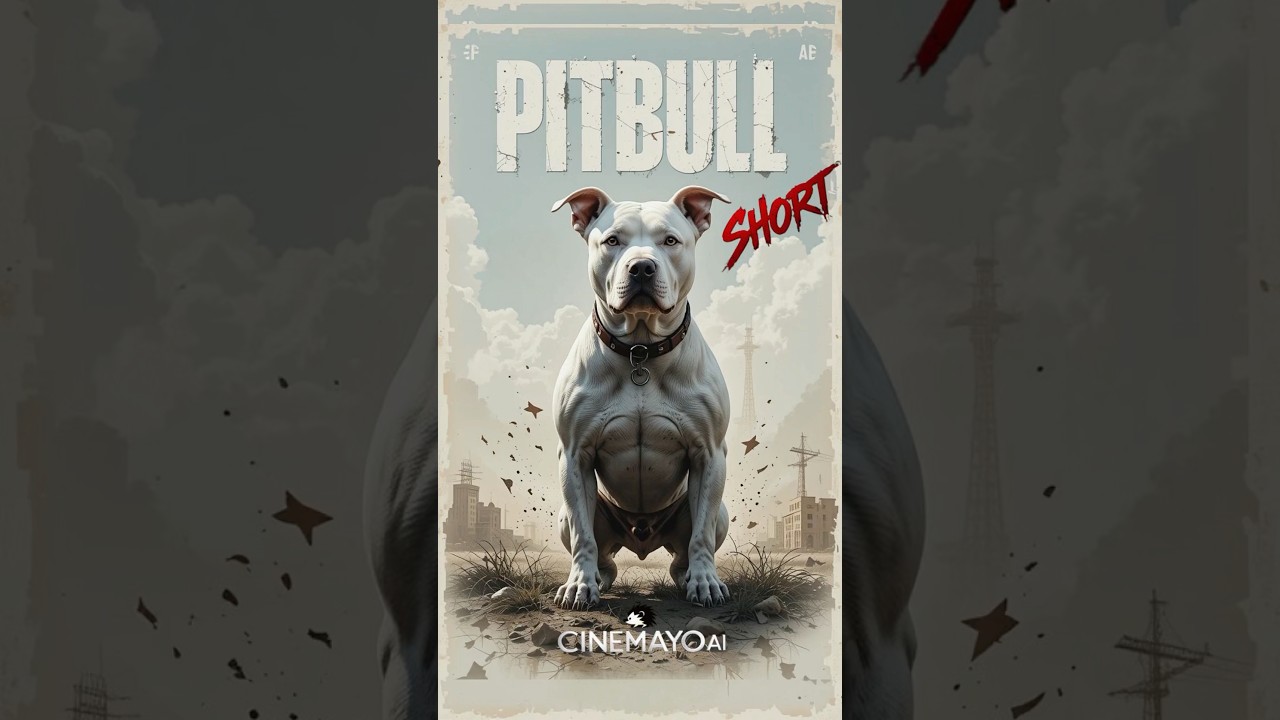 Pitbull 🪓☠️ #cinemayo #ai #aimovie #pitbull
