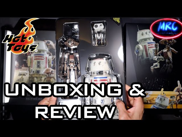 Hot Toys Star Wars R5-D4, Pit Droid & BD-72 1/6th Scale Collectible Set  Unboxing & Review!!!