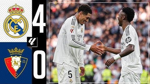 HIGHLIGHTS | Real Madrid 4-0 Osasuna | LaLiga 2024/25