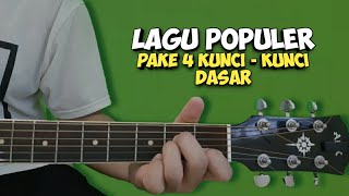 Tutorial Gitar 5 Lagu Ini Cuman Pake 4 Kunci | Lagu Buat Belajar Gitar