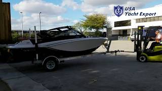 2014 Glastron GTS 185 Legacy - Boat test and shipping by USA Yacht Export 1,371 views 6 years ago 2 minutes, 7 seconds