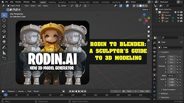 Rodin to Blender A Sculptor