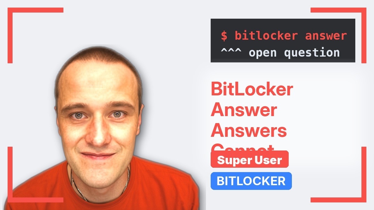 Cannot enable bitlocker on previously partially encrypted HD - YouTube