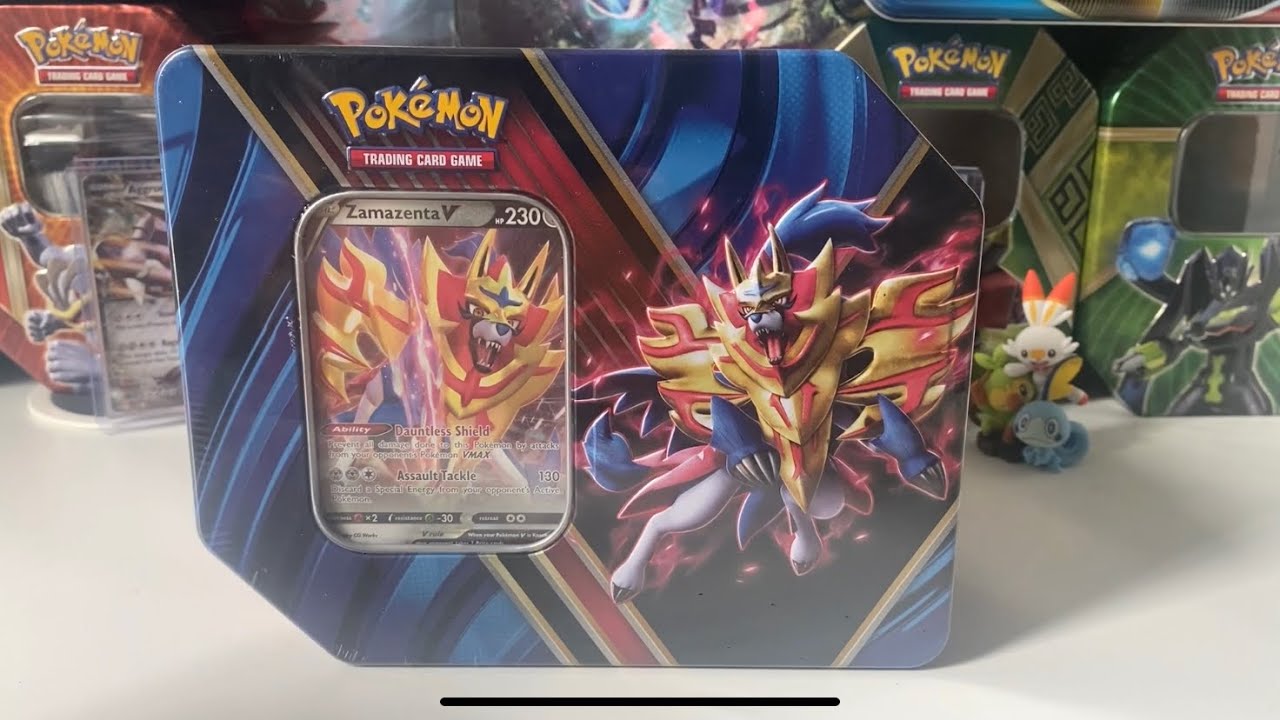 NEW ZAMAZENTA V TIN OPENING - YouTube