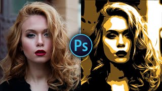 Vector Art Effect in Photoshop - The Easiest and Simple Way - Photoshop 'ta Vektörel Sanatı Efekti