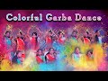 Colorful garba dance  2023 annual day celebration  jay school  salem