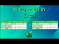 Merge Cells in Excel