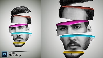 How to Make a Sliced Head in Adobe Photoshop