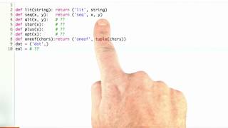 Filling Out The Api - Design of Computer Programs
