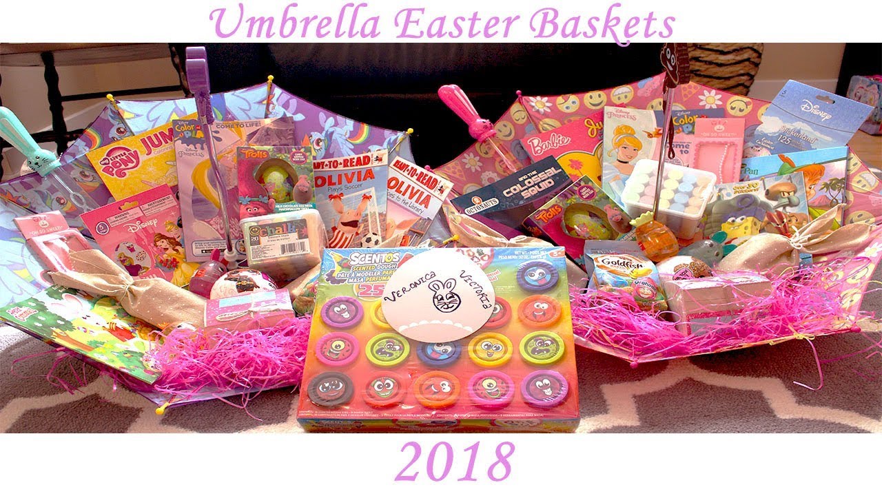 WHAT I GOT MY KIDS FOR EASTER UMBRELLA EASTER BASKETS EASTER 2018