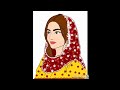 Traditional Girl colouring||Royal Colouring Hub||#colours #art #creativeart #sketch #artwork