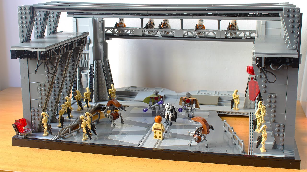 Pløje flugt nødvendighed Lego Star Wars Obi Wan vs Grievous MOC - YouTube