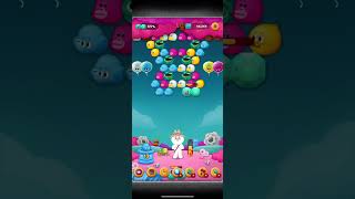 LINEバブル2 1872 スーパーハード 中ボス 黄金コニー 初挑戦クリア