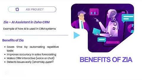 AI powered CRM (ZOHO ZIA)