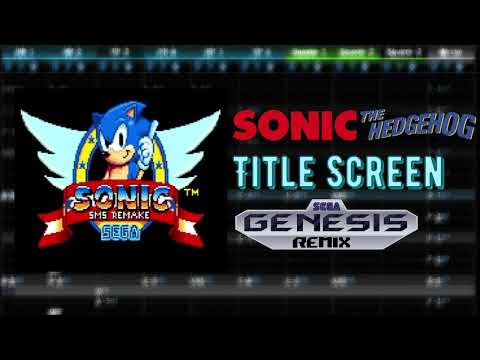 Sonic the Hedgehog (SMS/GG) - Title Screen | Sega Genesis [YM2612] Remix