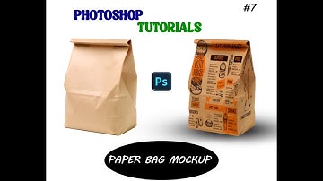 How to Make Paper Bag Mockup in Photoshop 2025