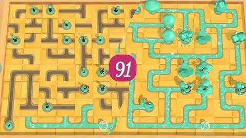 Water Connect Puzzle Game Level - 91 Walkthrough Android Gameplay | Puzzle Games