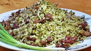 Бахш в мешочке Baxsh in a bag green pilaf