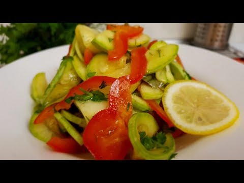 Малосольные хрустящие кабачки: закуска на пять с плюсом