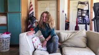 Slow Mo Kids Jumping On The Couch