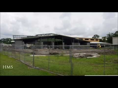 Mimosa Park Elementary School New Kindergarten Wing 75% Timelapse - Exterior