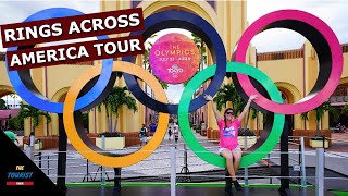 Olympic Rings Arrive at Universal! | NEW Tokyo 2020 Olympic Merch and Food!