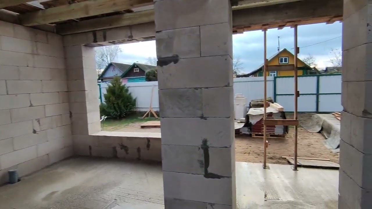 36  Крыша наполовину