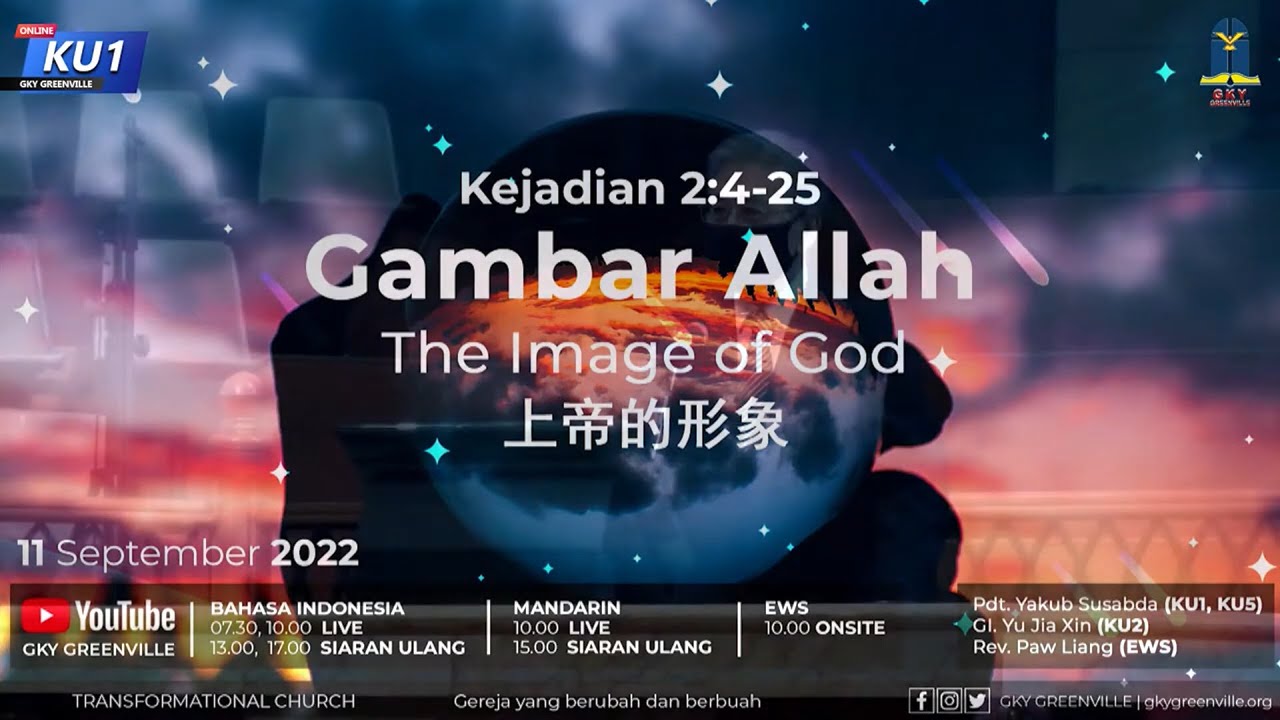 Pdt.  Yakub B. Susabda, Ph.D.  - Gambar Allah