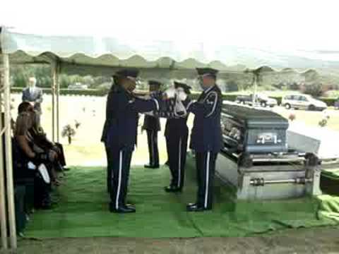 The Military Honors Funeral Of An American Hero: S...