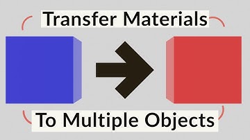 Quick Tip: Apply one Material to Multiple Objects in Blender