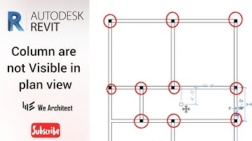 Revit Tutorial | Columns are not visible in plan view | 100% Solution | Hindi
