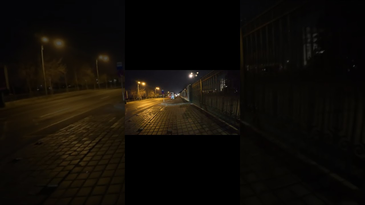 Walking Around Romania’s Parliament at Night | 4K POV