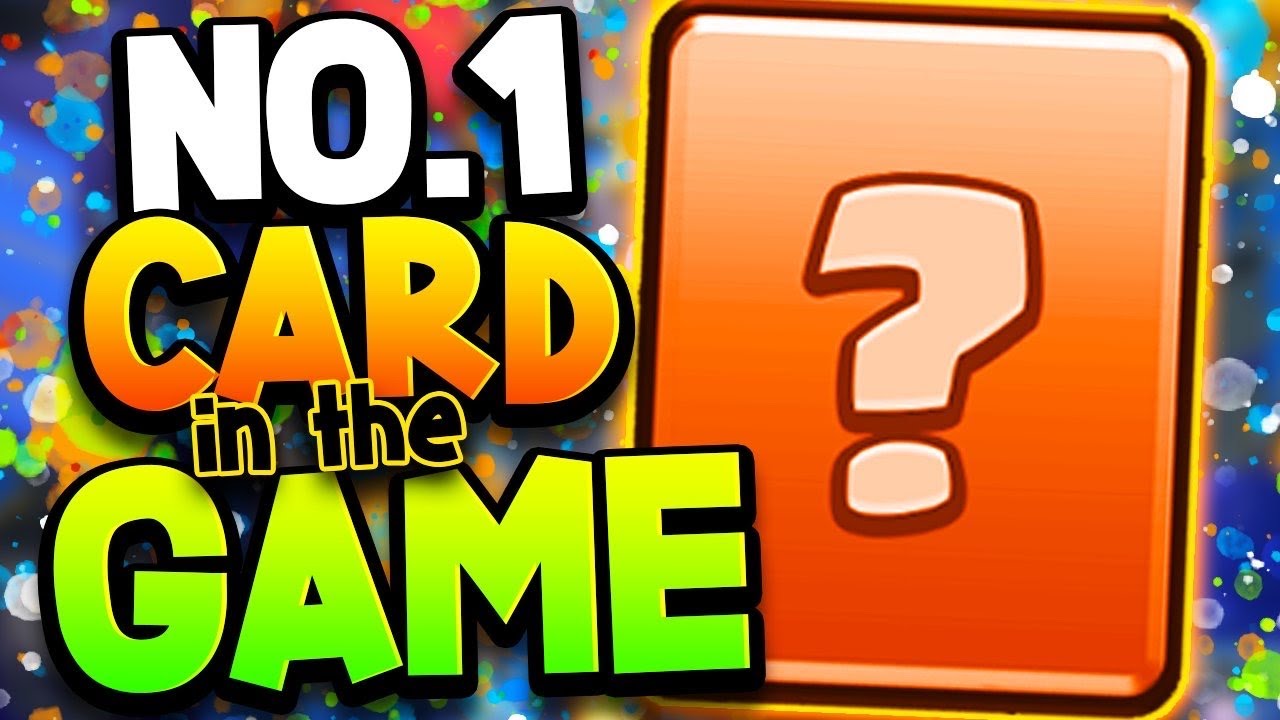 The #1 OP card in Clash Royale Might Surprise You! SS Tier!