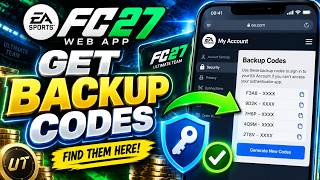 How To Get Origin Backup Codes for FC27 Web App