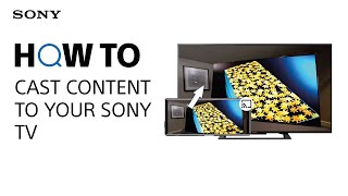 How to cast content to your Sony TV screenshot 3