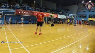 (高清)20190919U17WS李姿佩31(永康國中)VS謝芷楹24(台電金甌)會長盃羽球賽