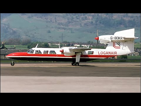 Mfs2020 Live Loganair Ops Britten Norman Trislander Real World Flight From Glasgow to Barra