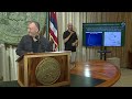 Gov. Green, officials provide updates on Tropical Storm Lala