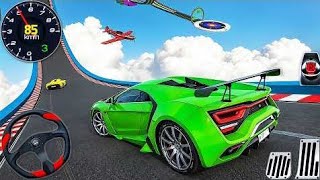 Superhero Car Mega Ramp Driving Tracks - Impossible GT Car Stunts Racing 3D - Android GamePlay #4 screenshot 4