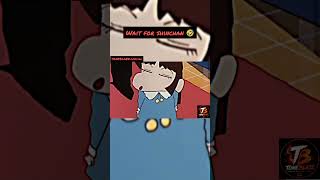 Wait for Shinchan’s epic reply... 💀 #viral #attitude #roast  #shinchan  #blackscreen