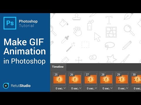 How to make an animated gif in photoshop (FAST!)