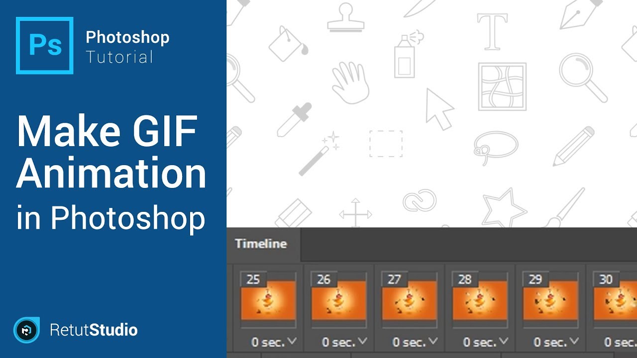 How to make an animated GIF with Photoshop