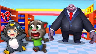 Talking Tom plays: MR YUMMY’S SUPER MARKET (Obby) Roblox - My Talking Tom and Friends  #talkingtom) screenshot 2