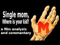 Analysis of M about a serial killer named Hans Becker who is judged by criminals