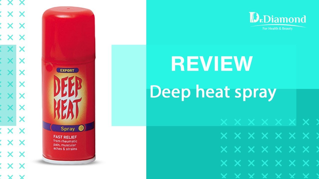 Deep heat Spray البخاخ الاكثر فاعلية فى تسكين آلام العظام، للتحرك بحرية