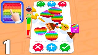 Fidget Toys Trading : fidget trade relaxing games - Gameplay Walkthrough Part 1 (Android & iOS) screenshot 3