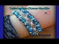 Pulsera con argollas y cristales #TutoriaYt7