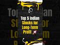 Top 5 Best Stocks for Long Term Investment in India 2025 🚀 | Multibagger Stocks to Buy Now