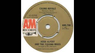 UK New Entry 1967 (119) Herb Alpert & The Tijuana Brass - Casino Royale