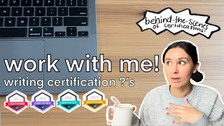 day in the life of an instructional designer working in tech | writing exam ?’s for a SaaS cert